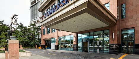 Façade de l’hébergement