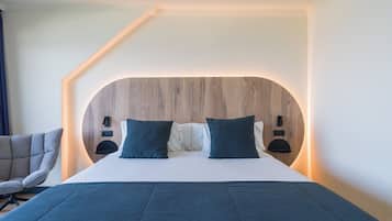 Chambre Supérieure, vue mer | Minibar, bureau, espace de travail pour ordinateur portable