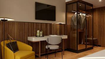 Premium Double Room | Hypo-allergenic bedding, in-room safe, desk, blackout drapes