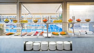 Frokostbuffé er inkludert hver dag