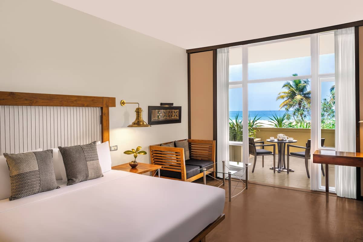 Premium bedding, minibar, in-room safe, desk