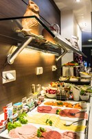 Daily buffet breakfast (EUR 23 per person)