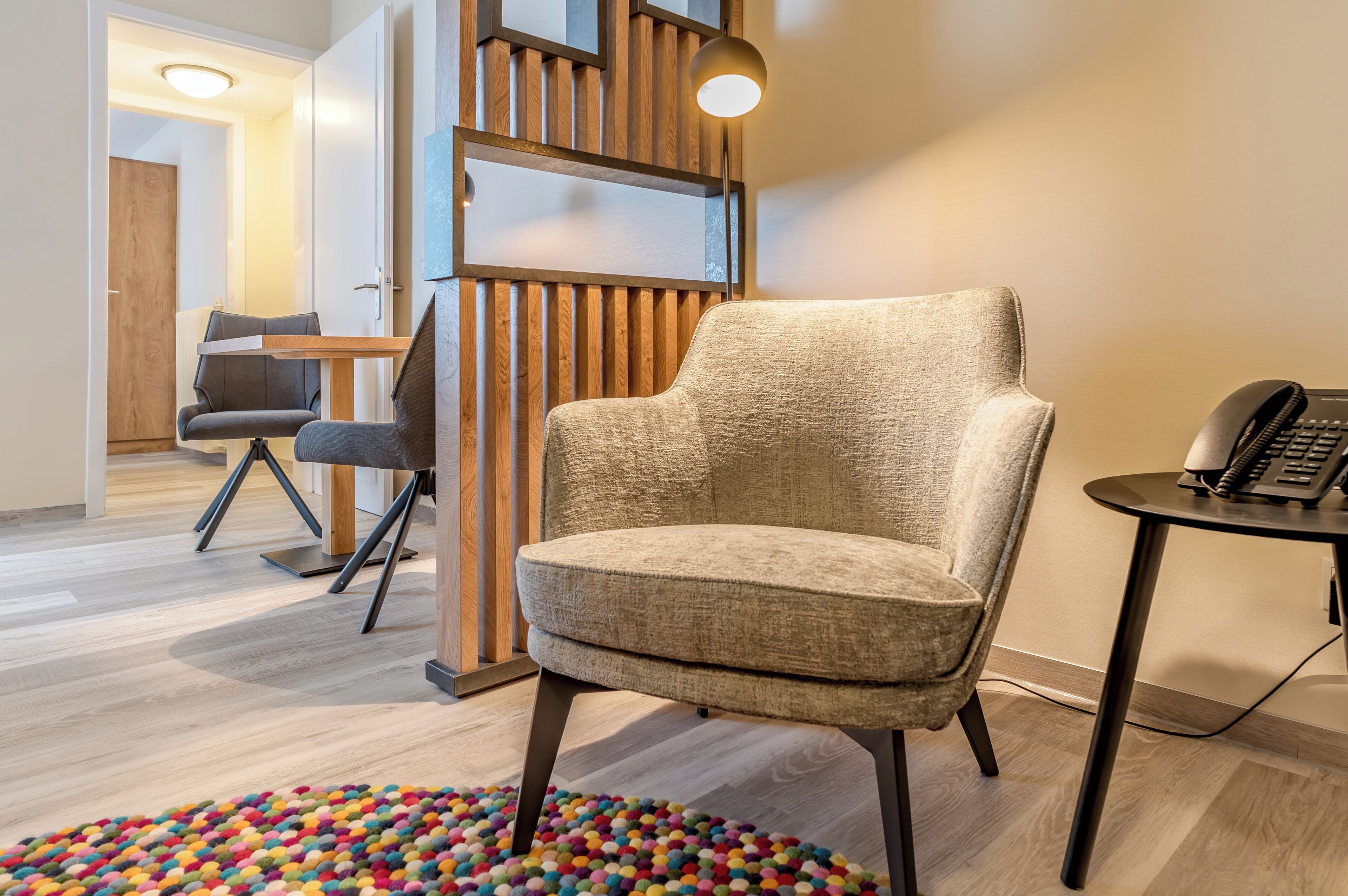 standard double apartment | 1 bedroom, hypo-allergenic bedding, pillow-top beds, in-room safe