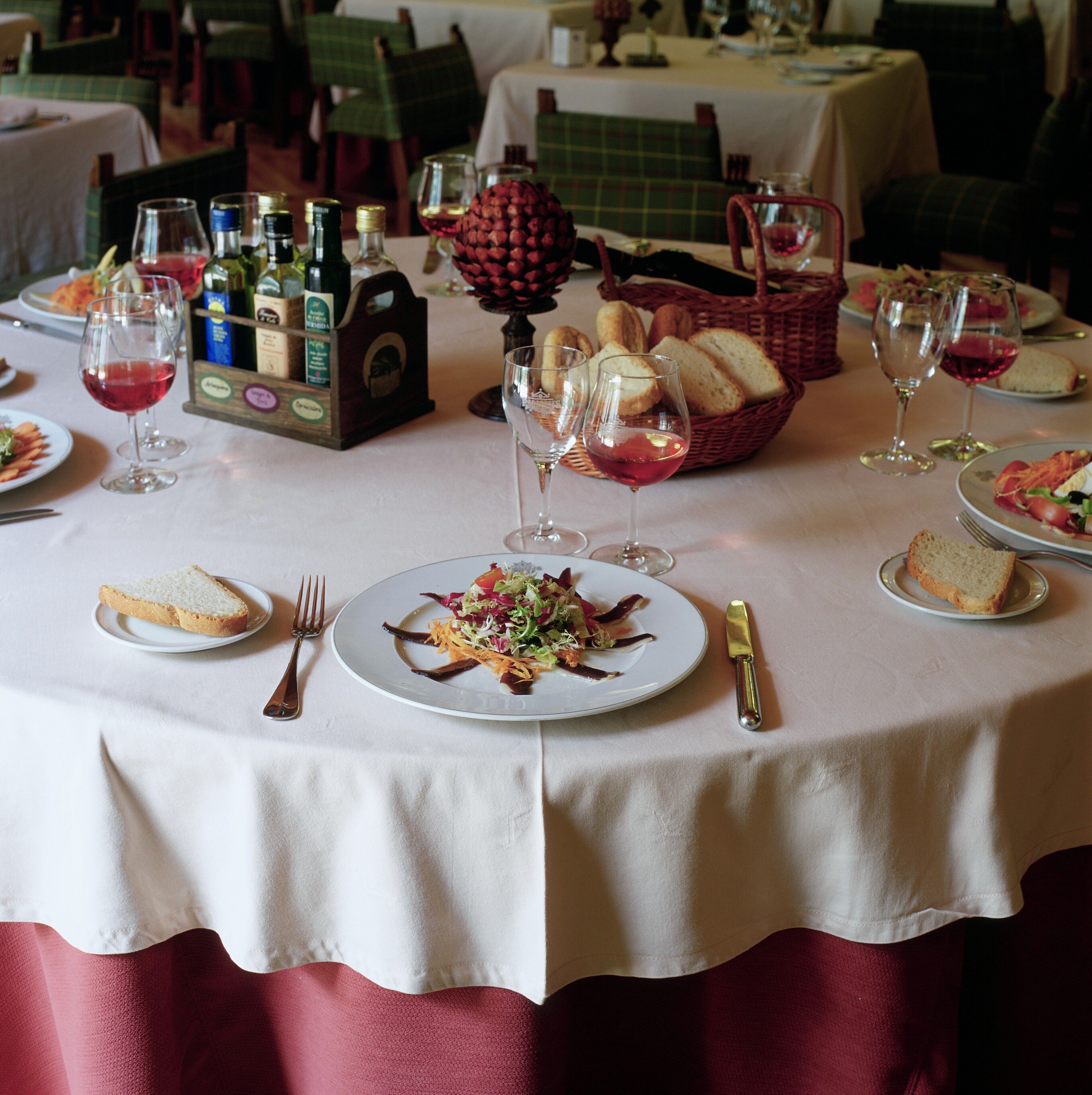 breakfast, lunch, dinner served; spanish cuisine, garden views