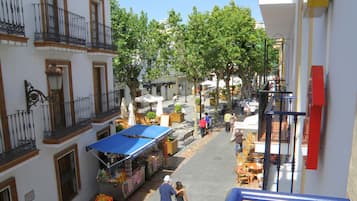 Uitzicht vanuit accommodatie