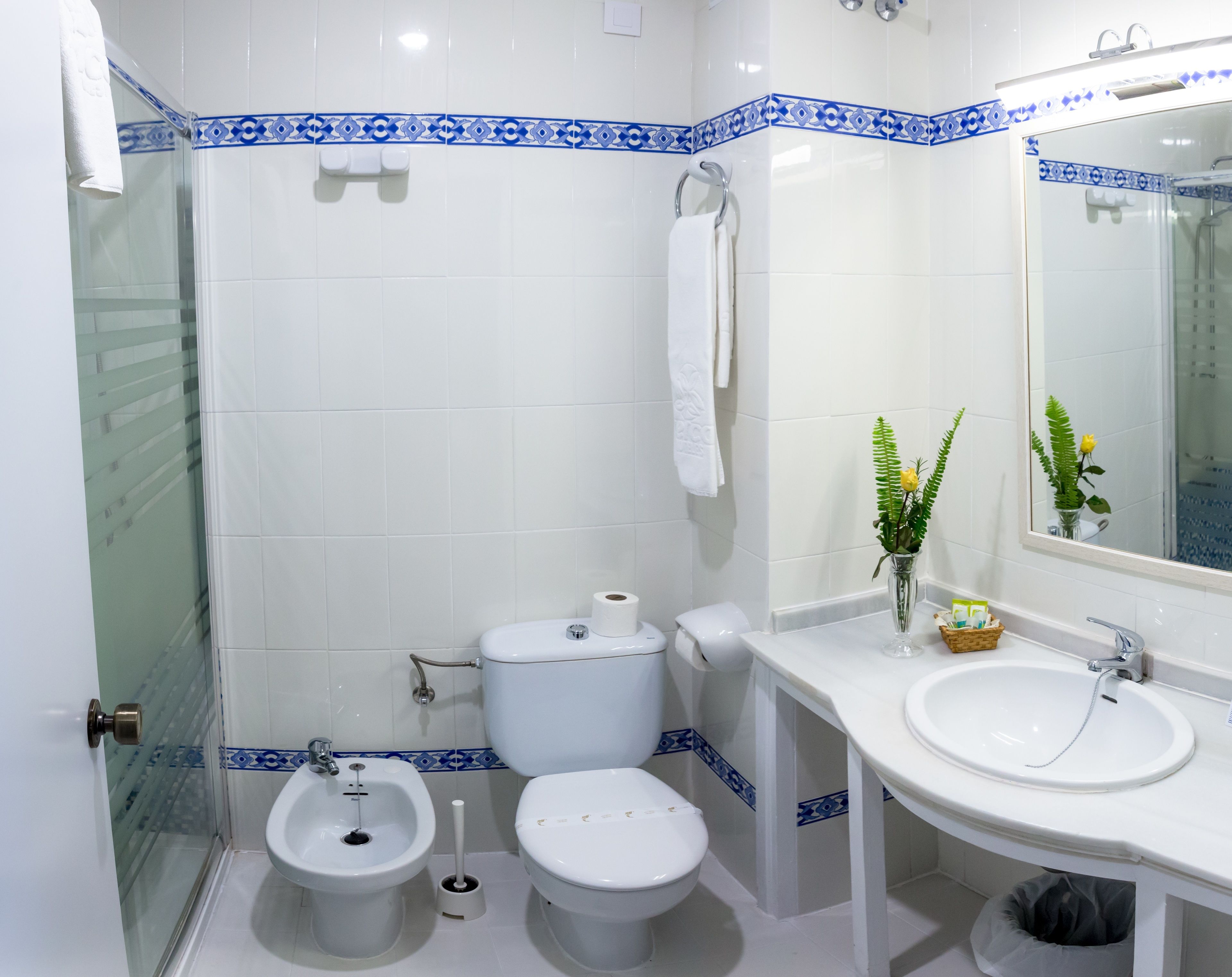 double room | bathroom | bathtub, free toiletries, hair dryer, bidet