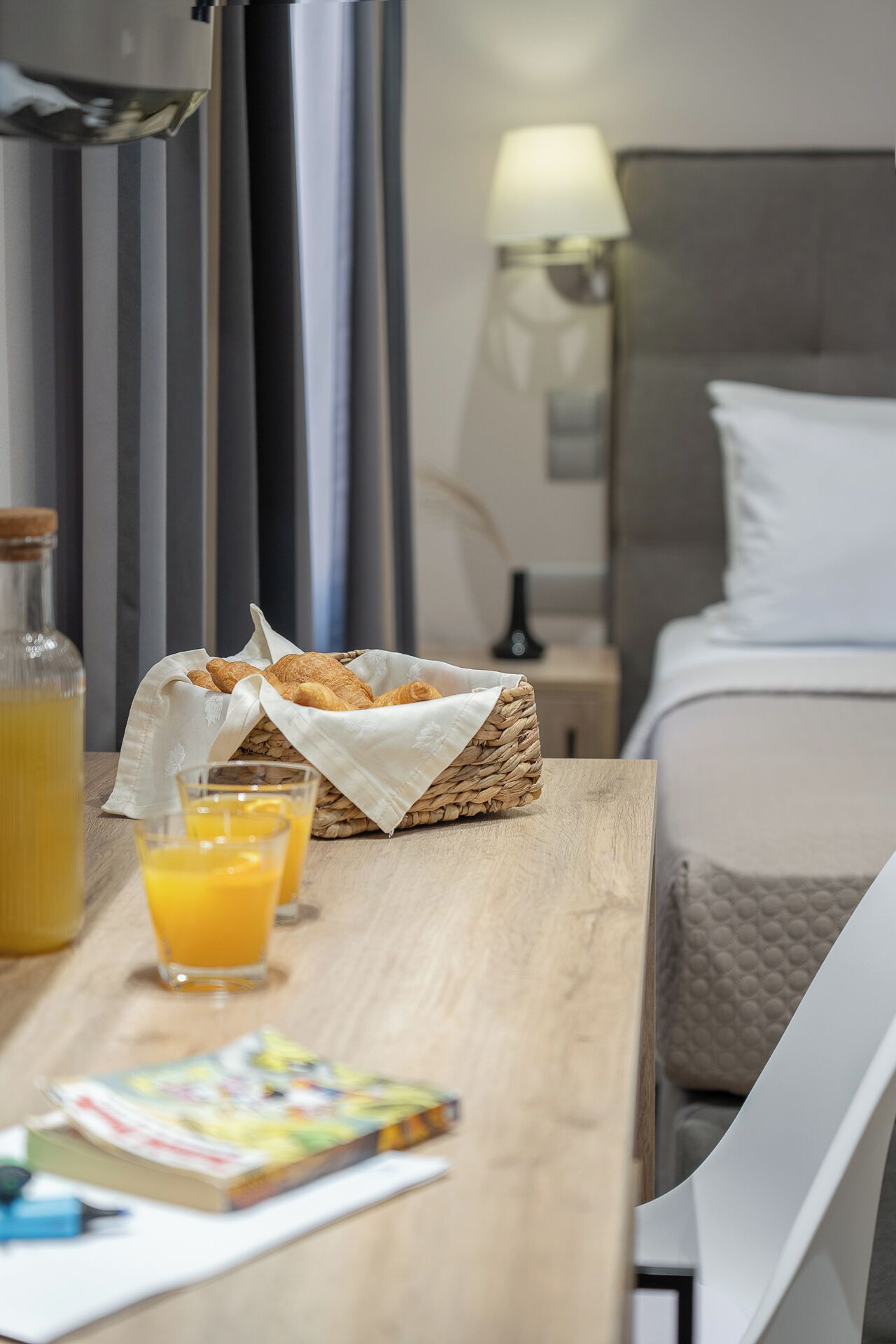 family room | 1 bedroom, premium bedding, in-room safe, desk