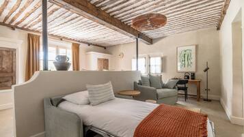 Deluxe Quadruple Room, Terrace | 1 bedroom, premium bedding, in-room safe, individually decorated