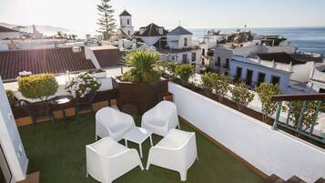 Uitzicht vanuit accommodatie