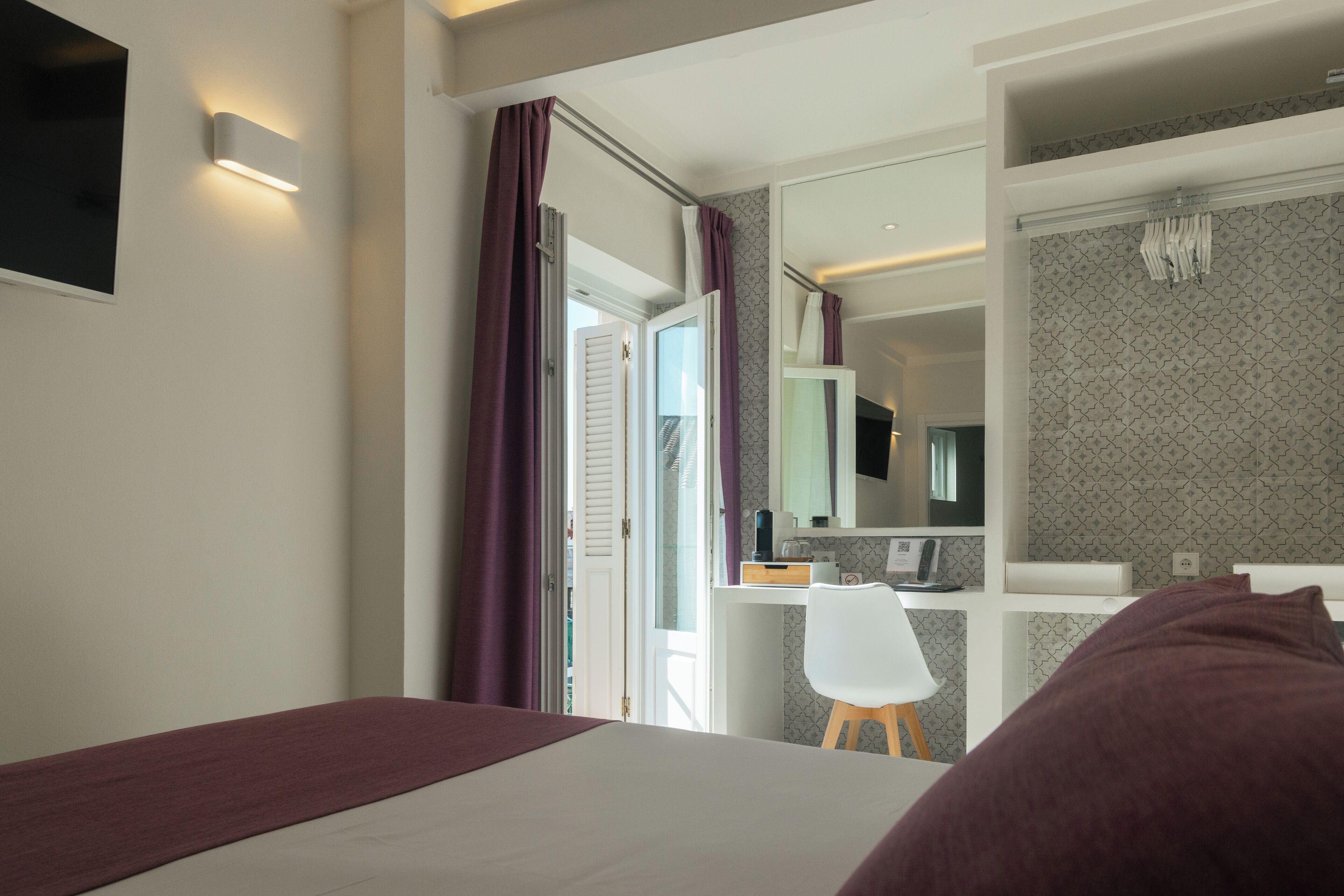 Comfort tweepersoonskamer, 1 tweepersoonsbed | Luxe beddengoed, donsdekens, Select Comfort-bedden, een minibar