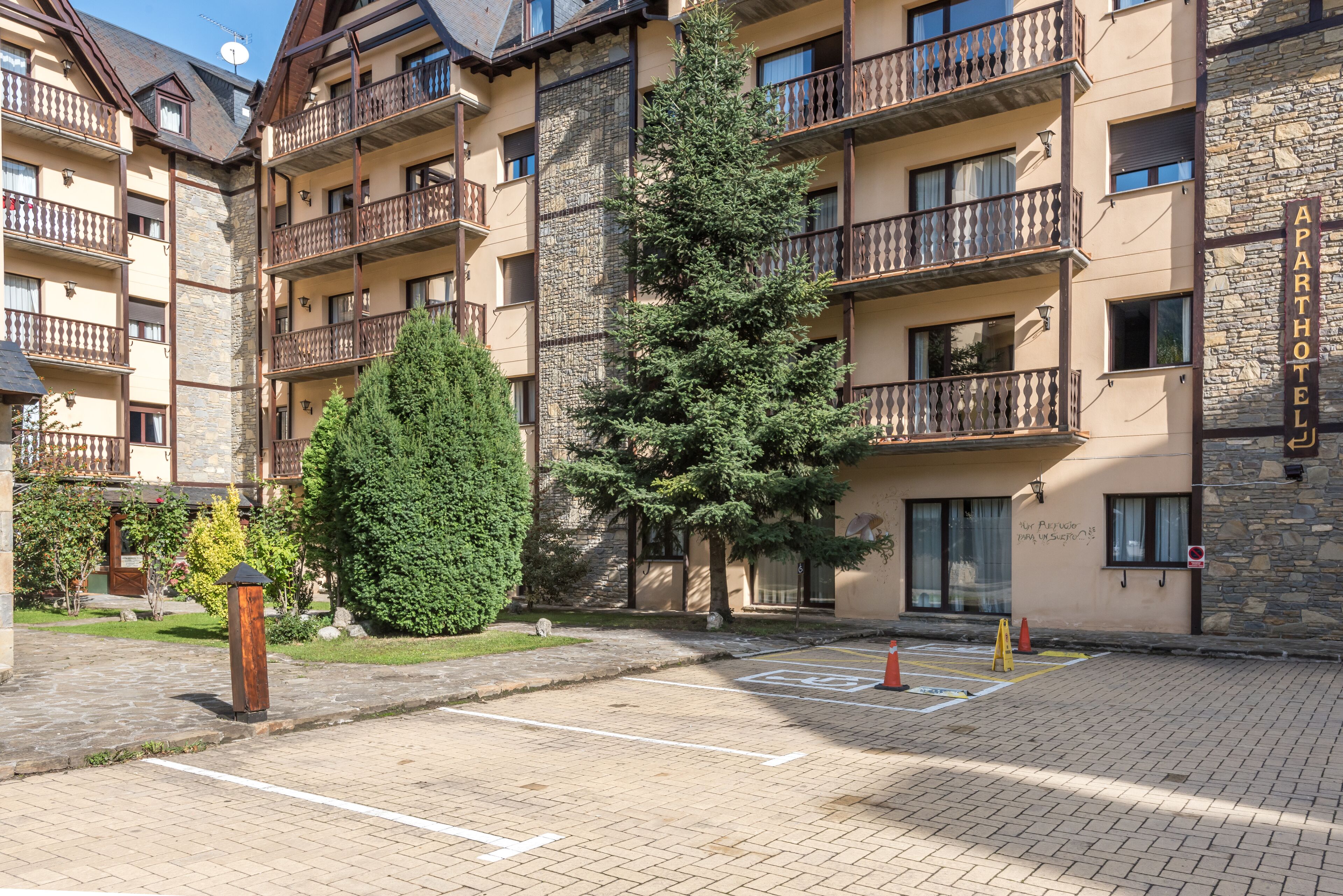 Façade de l’hébergement