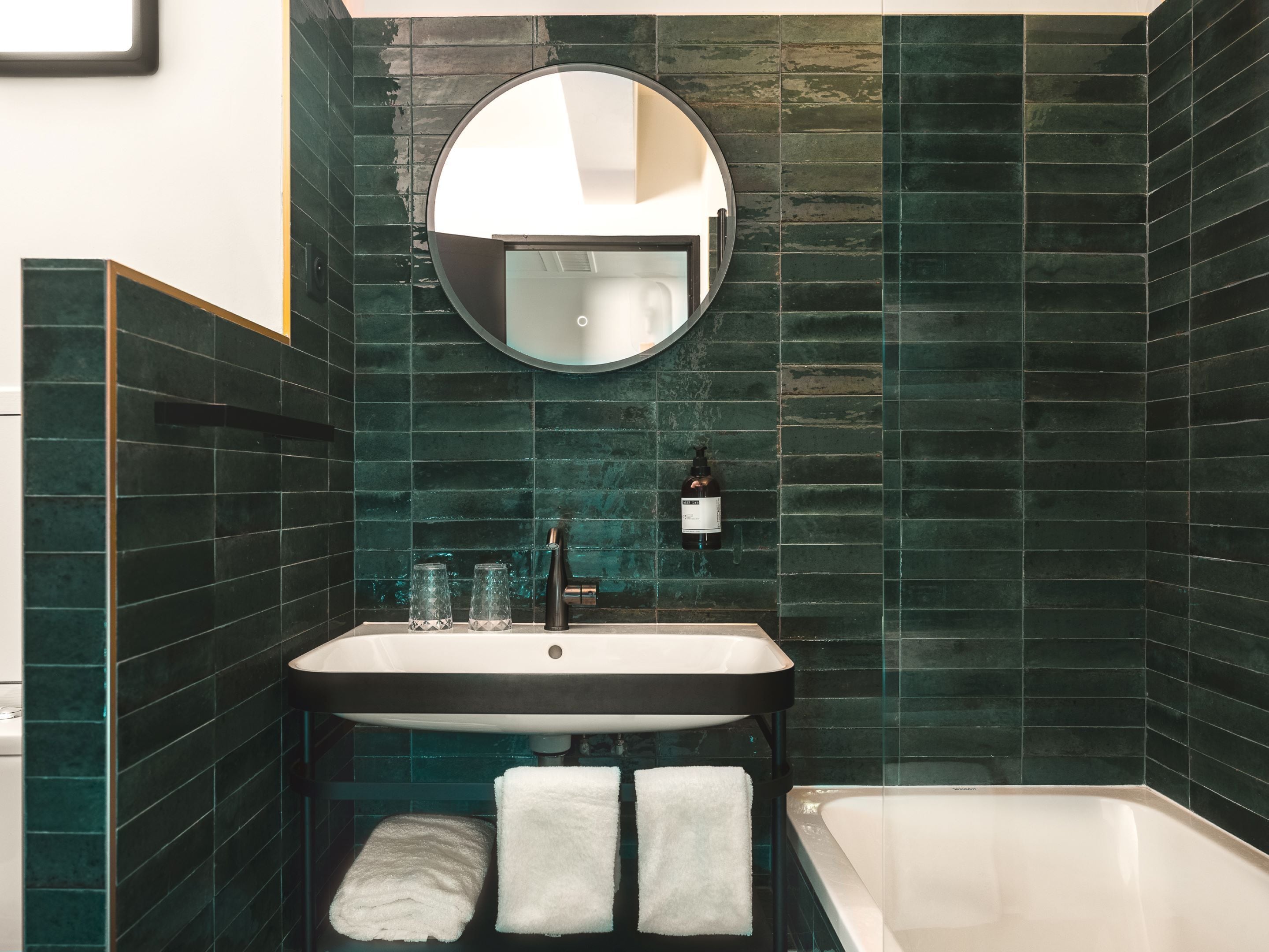 comfort room | bathroom | free toiletries, hair dryer, bathrobes, towels