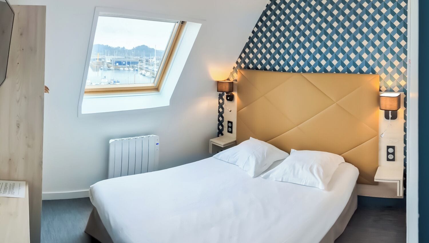 comfort double or twin room, harbour view | premium bedding, desk, blackout curtains, soundproofing