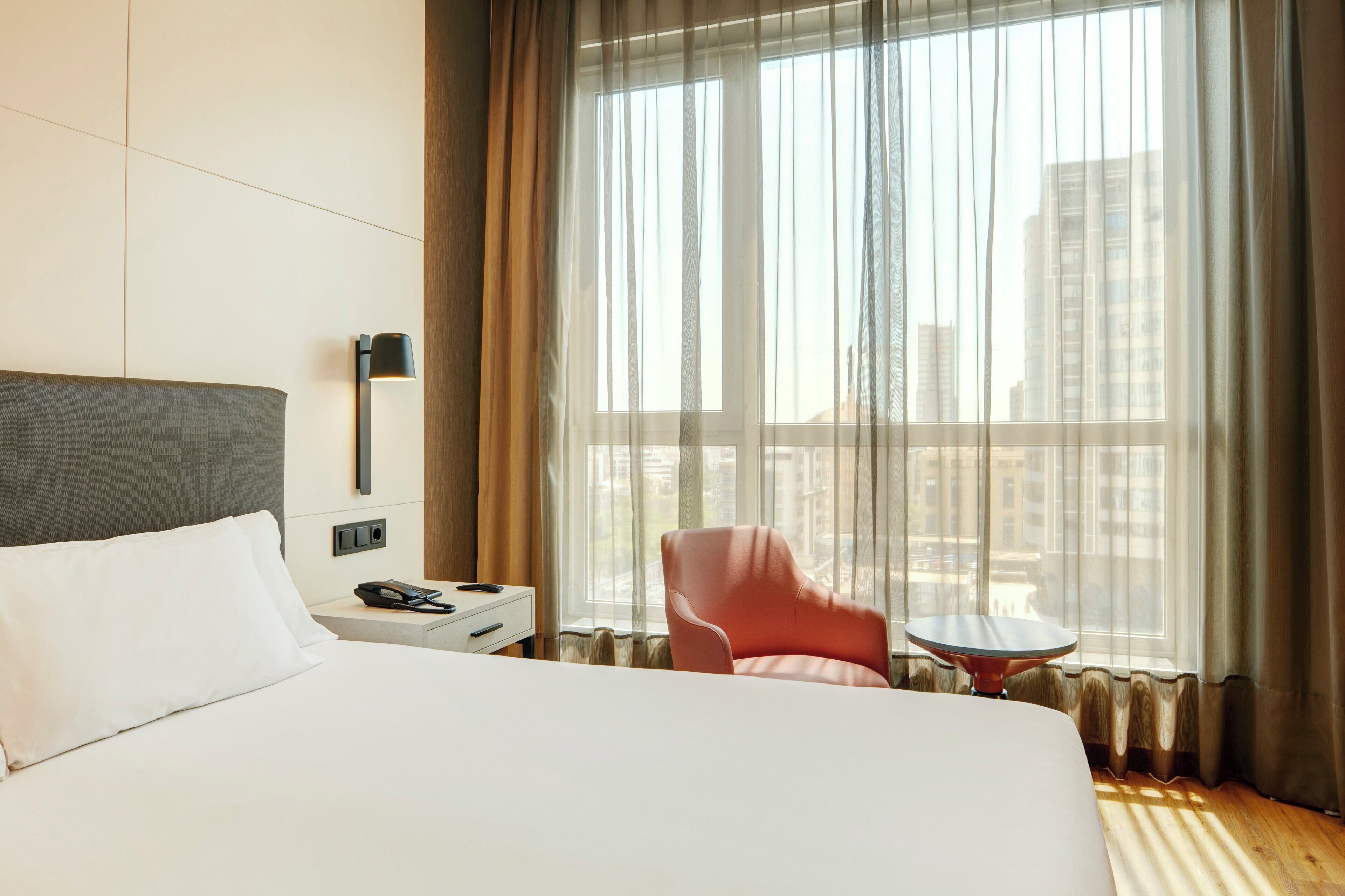 Premium bedding, down duvets, minibar, in-room safe