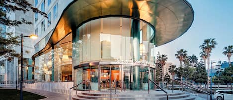 Entrada de la propiedad