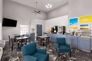 Free daily on-the-go breakfast