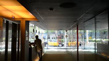 Interior entrance