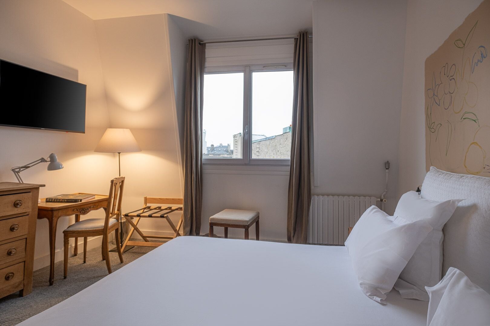 deluxe room | in-room safe, desk, soundproofing, iron/ironing board