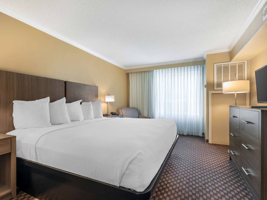 Suite, 1 King Bed, Non Smoking, Microwave (with Sofabed) | In-room safe, desk, blackout curtains, iron/ironing board