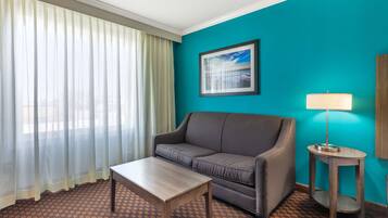 Standard Room, 2 Queen Beds, Non Smoking, Refrigerator & Microwave (Third bed is a Sofabed) | In-room safe, desk, blackout drapes, iron/ironing board