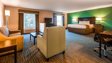 In-room safe, desk, blackout drapes, iron/ironing board