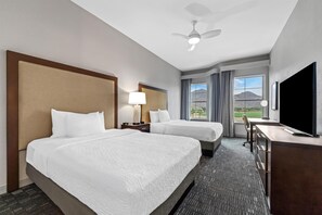 Suite, 2 Queen Beds, Non Smoking | Desk, blackout curtains, iron/ironing board, free cots/infant beds - Homewood Suites by Hilton La Quinta (La Quinta)
