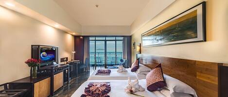 Premium bedding, minibar, in-room safe, individually decorated