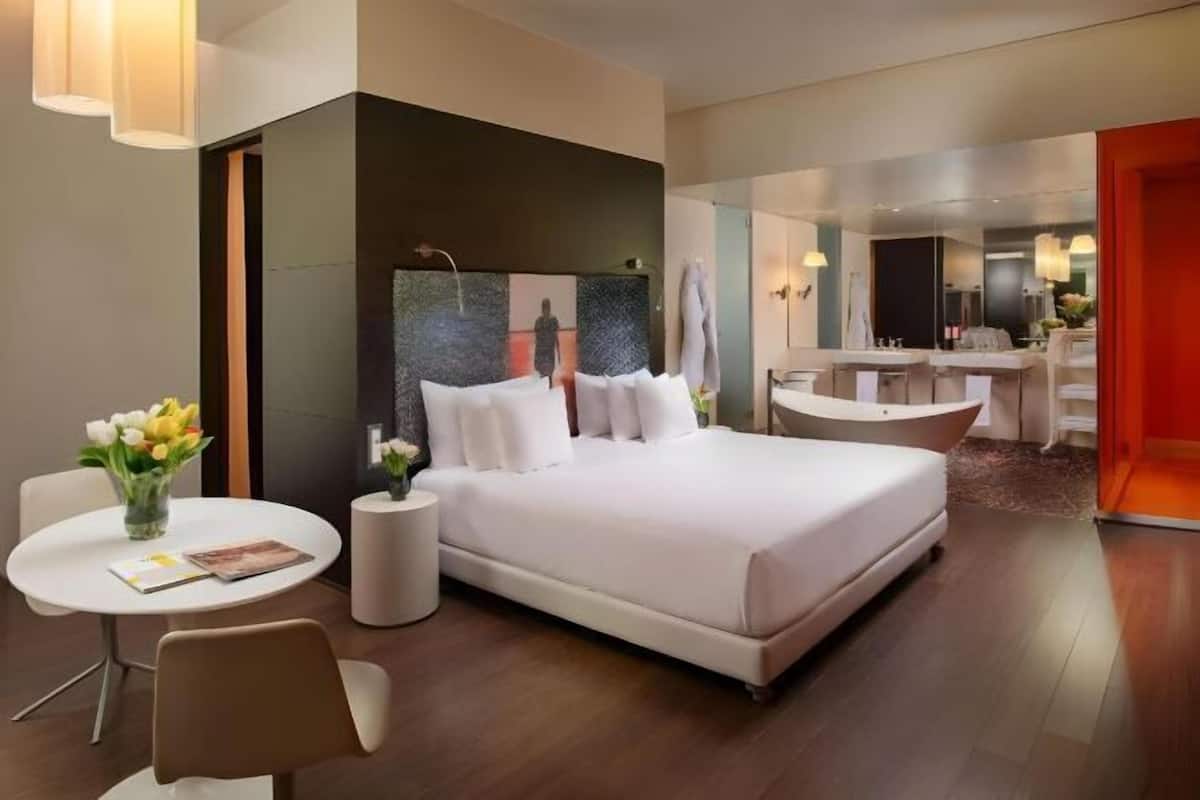 Down comforters, minibar, in-room safe, individually decorated