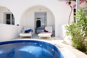Superior Room with outdoor Jetted Tub | Terrasse/patio