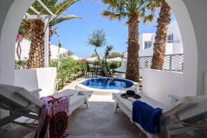 Superior Room with outdoor Jetted Tub | Terrasse/patio