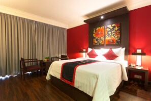 1 phòng ngủ, bộ đồ giường kháng dị ứng, minibar, két bảo mật tại phòng 