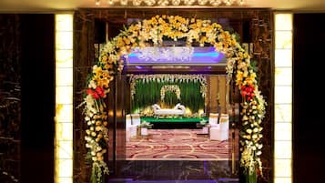 Indoor wedding