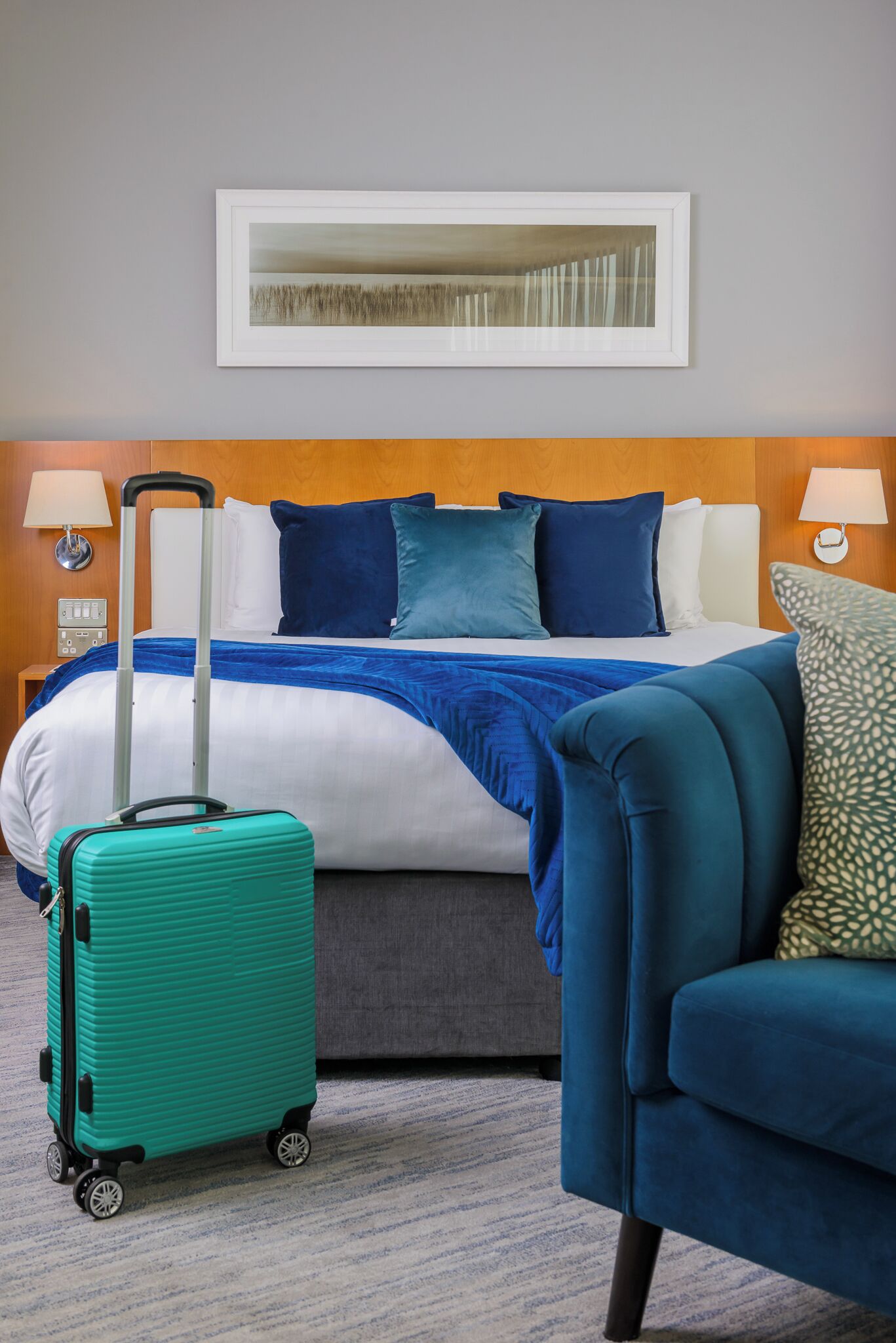 Standard Single Room, 1 Katil Kelamin (Double) | Peralatan tempat tidur premium, peti besi dalam bilik 