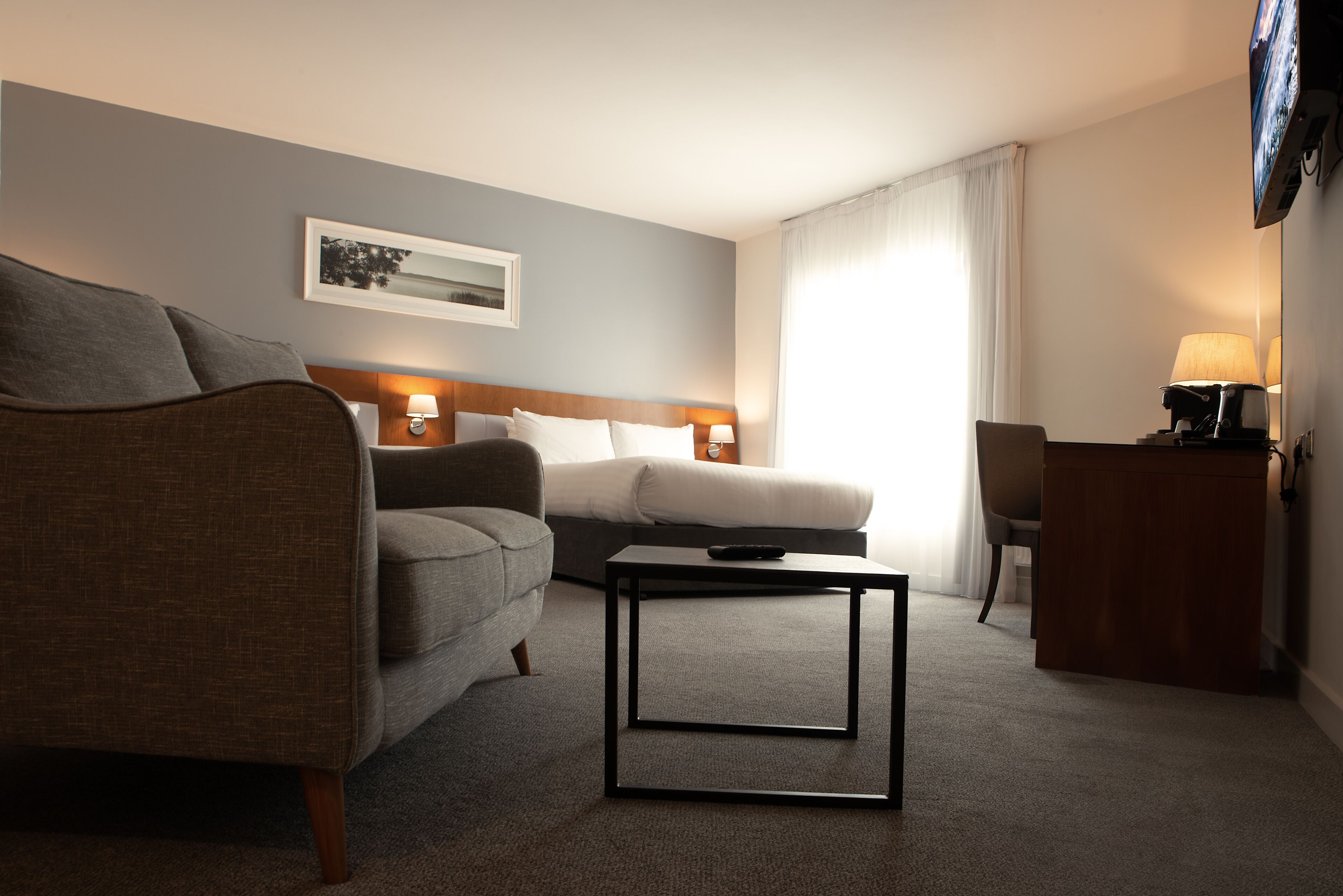 deluxe room | premium bedding, in-room safe, blackout curtains, iron/ironing board