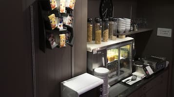 Daily buffet breakfast (EUR 15 per person)