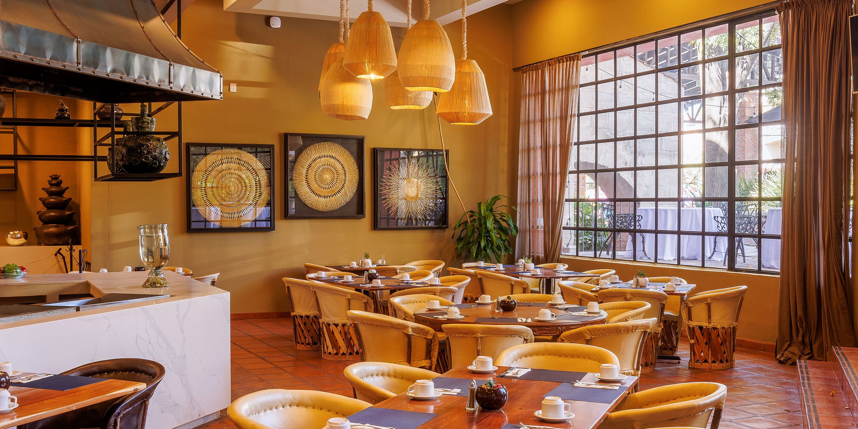 breakfast, lunch, dinner served; mexican cuisine