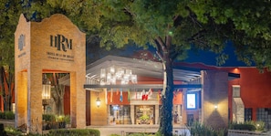 Front of property – evening/night