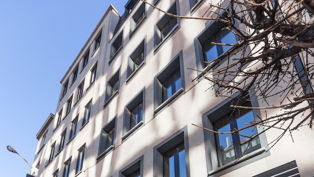 施設の入り口