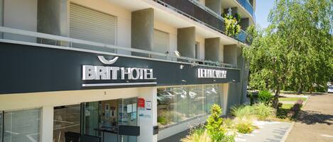 Façade de l’hébergement