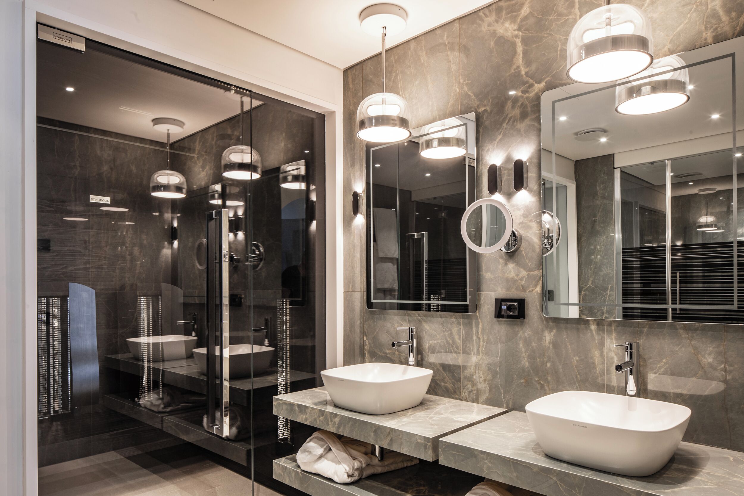 faito suite with spa - adults only | bathroom | free toiletries, hair dryer, bathrobes, slippers