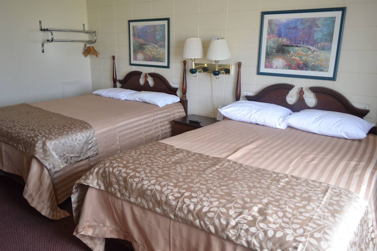 down duvets, free wifi, bed sheets