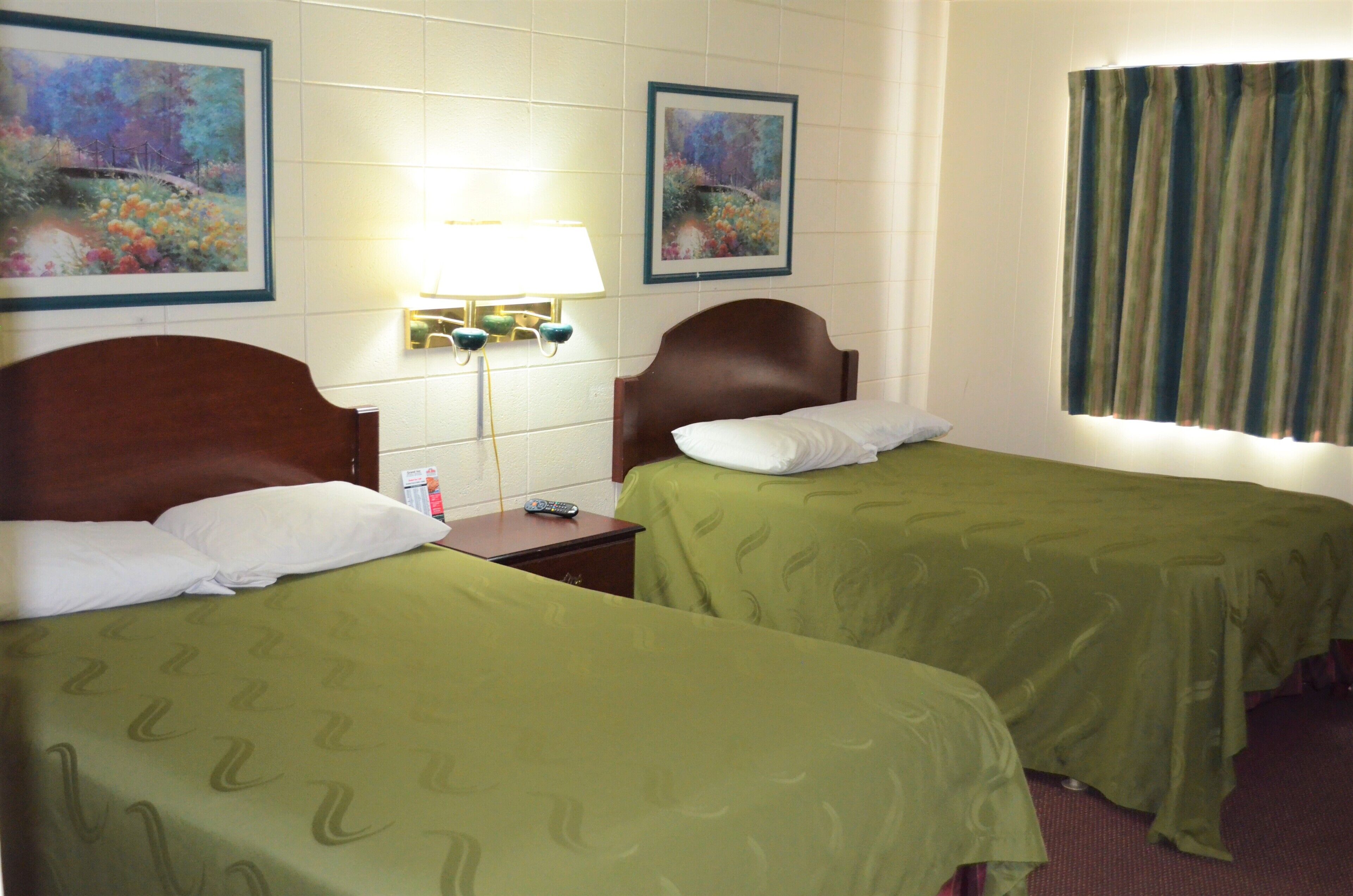 down duvets, free wifi, bed sheets