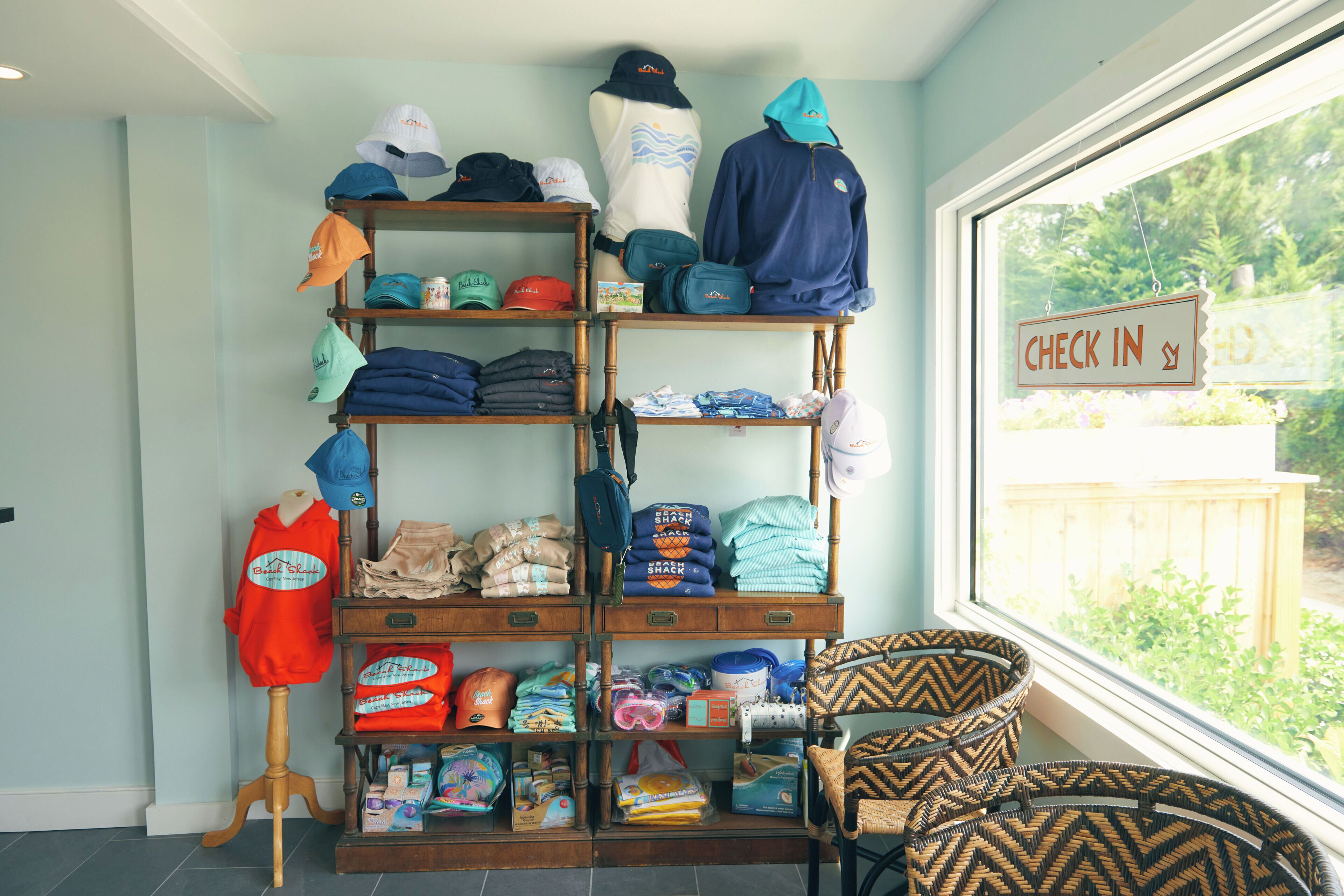 check-in/check-out kiosk