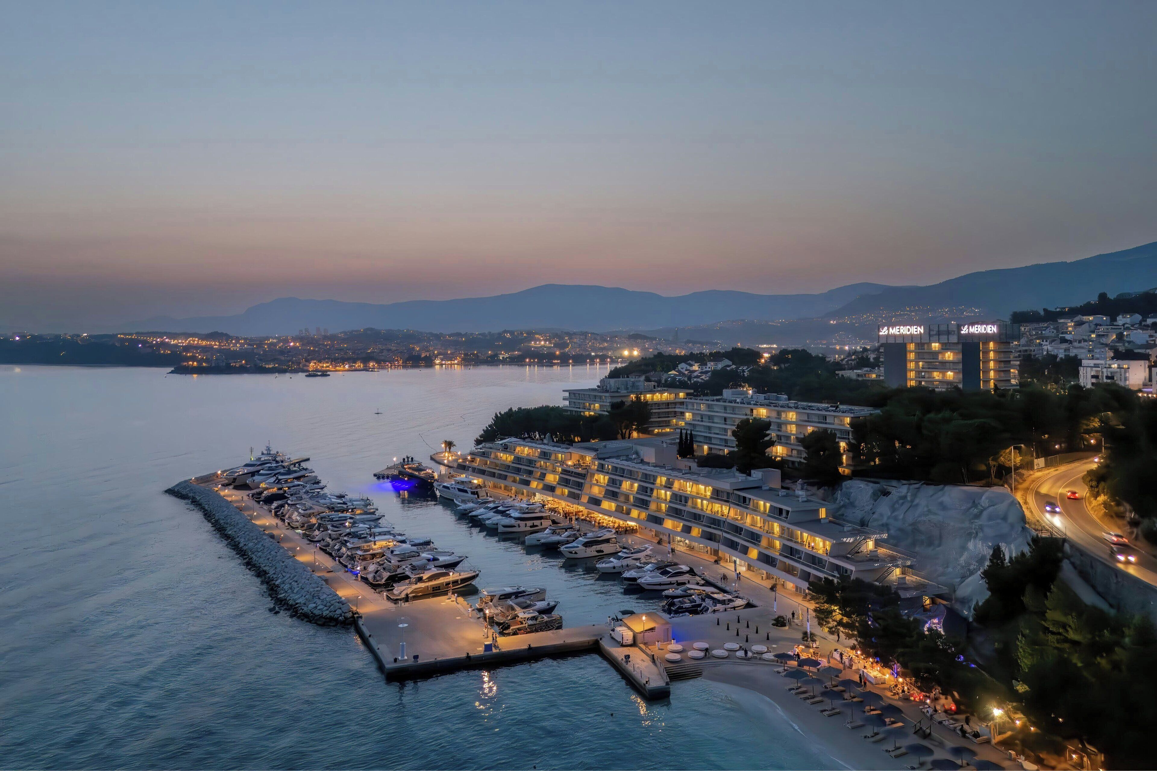 Blick von der Unterkunft