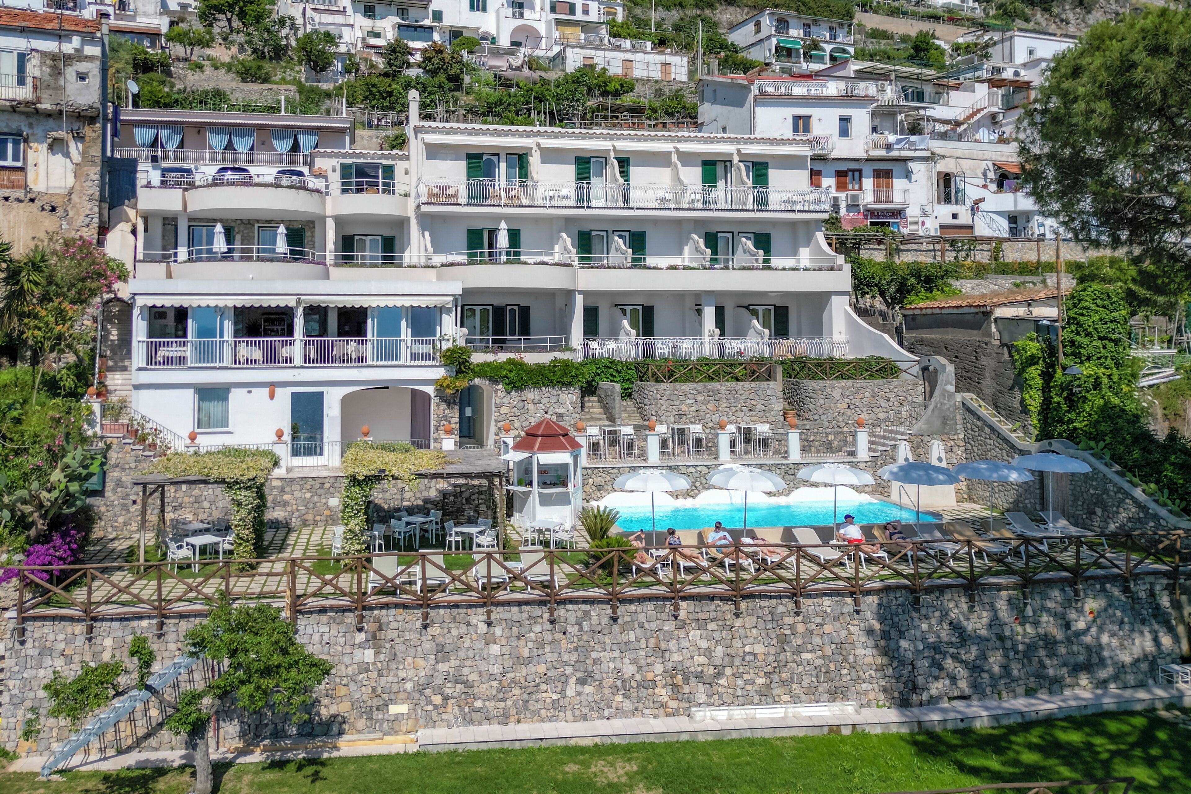 Façade de l’hébergement