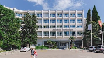 Facciata della struttura