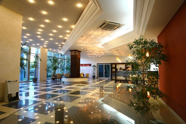 Interior entrance