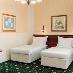 1 habitación, ropa de cama hipoalergénica y minibar