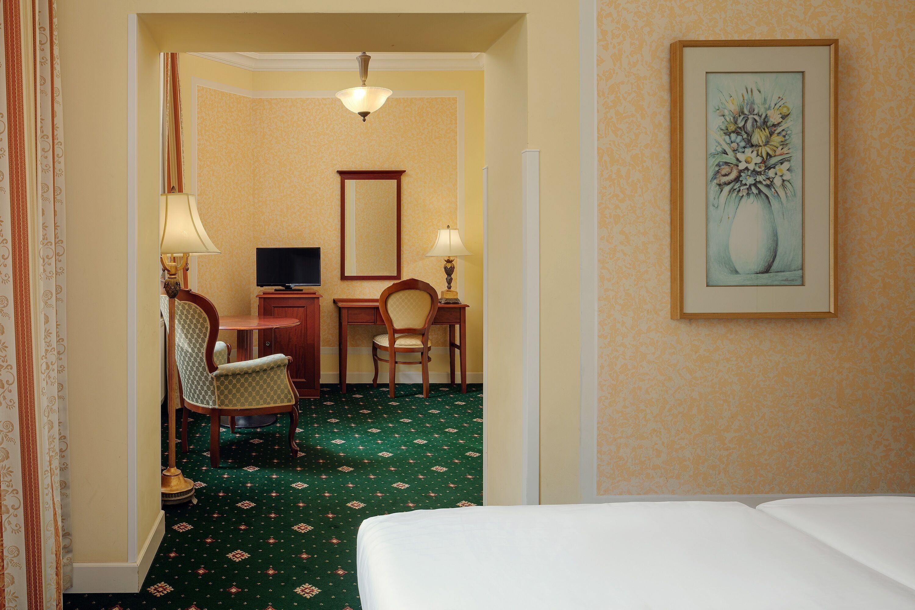 hypo-allergenic bedding, minibar, in-room safe, individually decorated