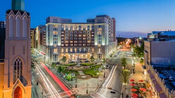 Front of property – evening/night